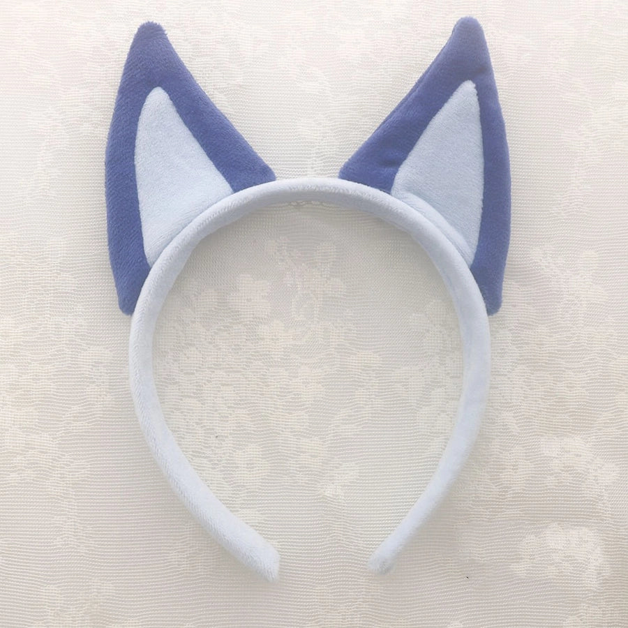 Women's Cartoon Style Solid Color Cloth Hair Band