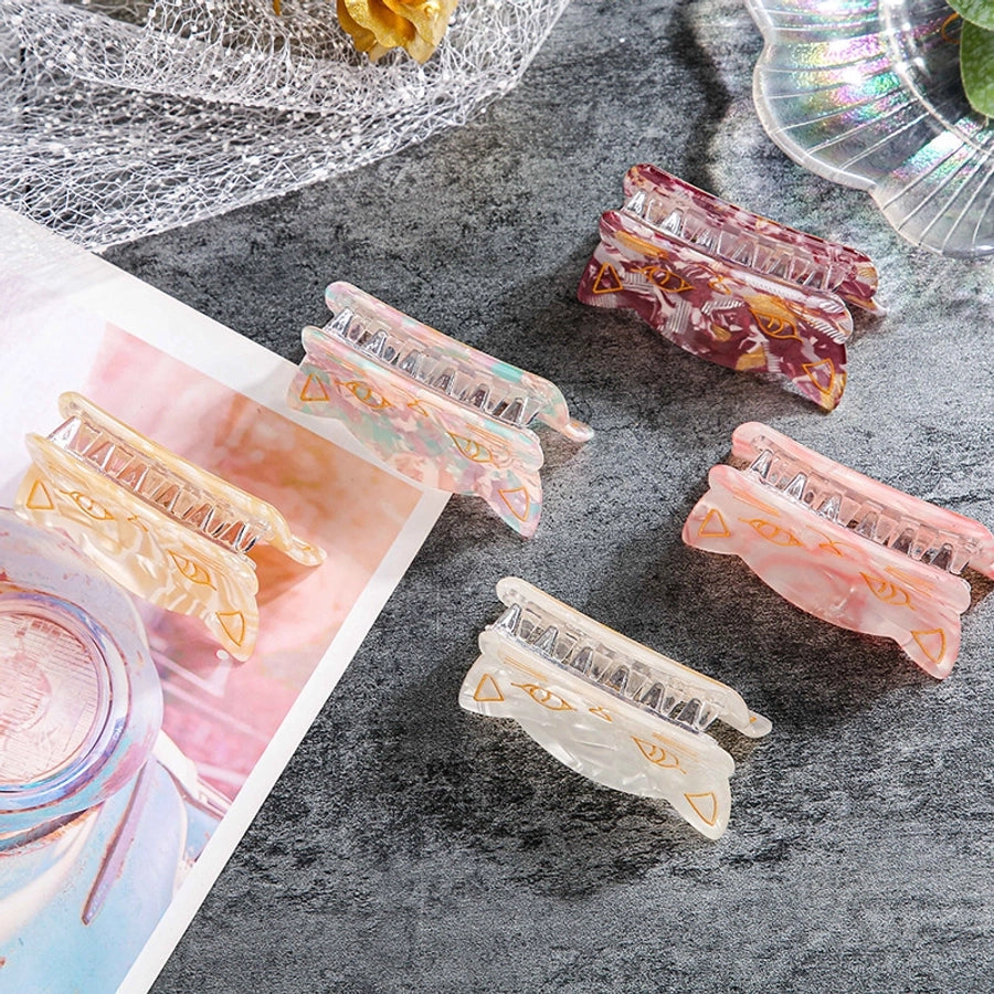 cute cat arylic handmade hair claws 1 piece