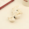 Women's Elegant Bow Knot Plastic Cloth Hair Claws