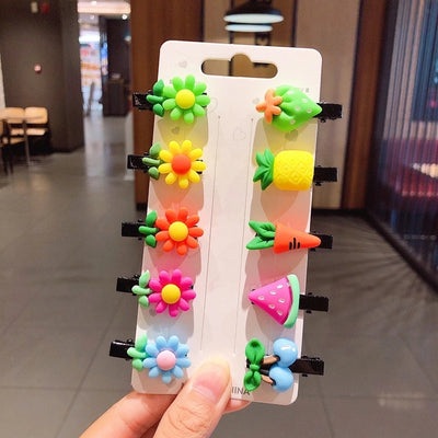 super cute cream ice cream children hairpin girl baby hair duckbill clip small clip hairpin jewelry