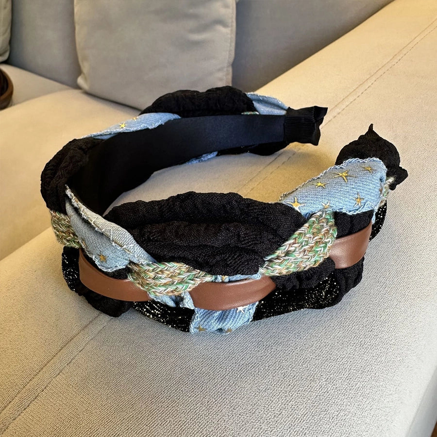 Women's Retro Simple Style Classic Style Color Block Fabric Hair Band