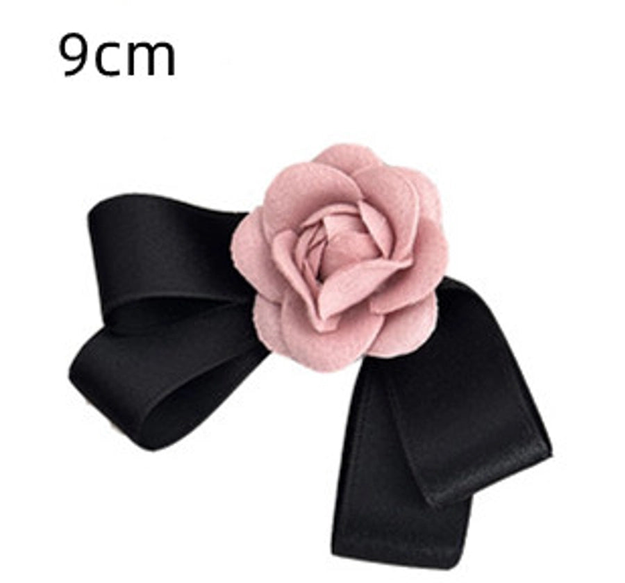Women's Sweet Bow Knot Cloth Hair Clip