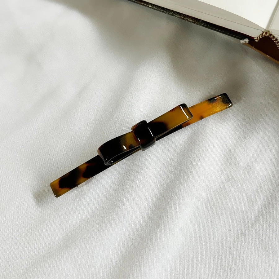 Women's IG Style Sweet Bow Knot Acetic acid sheets Handmade Hair Clip