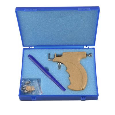 1 Piece Casual Classic Style Solid Color Plating 304 Stainless Steel Zircon 24K Gold Plated Stainless Steel Earrings