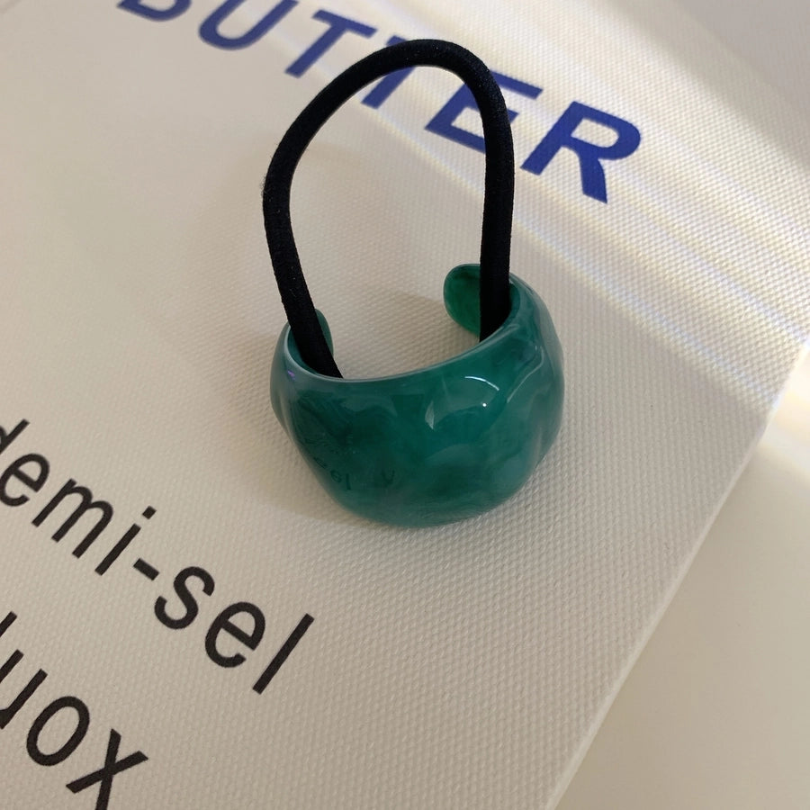 Women's Simple Style Solid Color Arylic Hair Tie