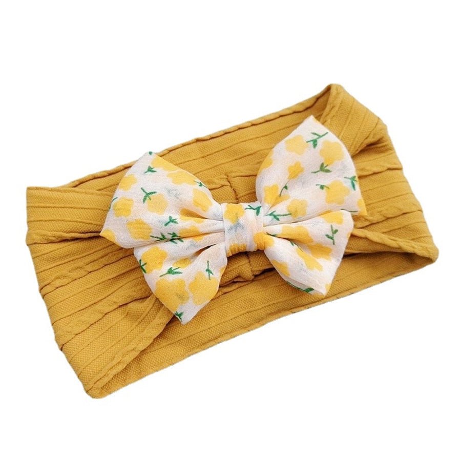Kid'S Japanese Style Bow Knot Nylon Cloth Hair Band