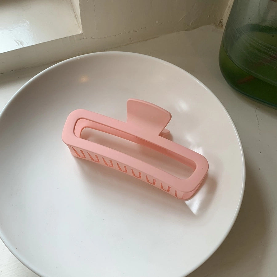 13cm cream shark clip female back head updo hair clip hairpin temperament headdress hair grip hair volume multiple hairpin