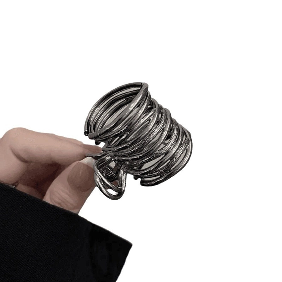 Women's Casual Simple Style Solid Color Alloy Hair Claws