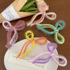 Women's Cute Sweet Korean Style Bow Knot Acetic acid sheets Handmade Hair Claws