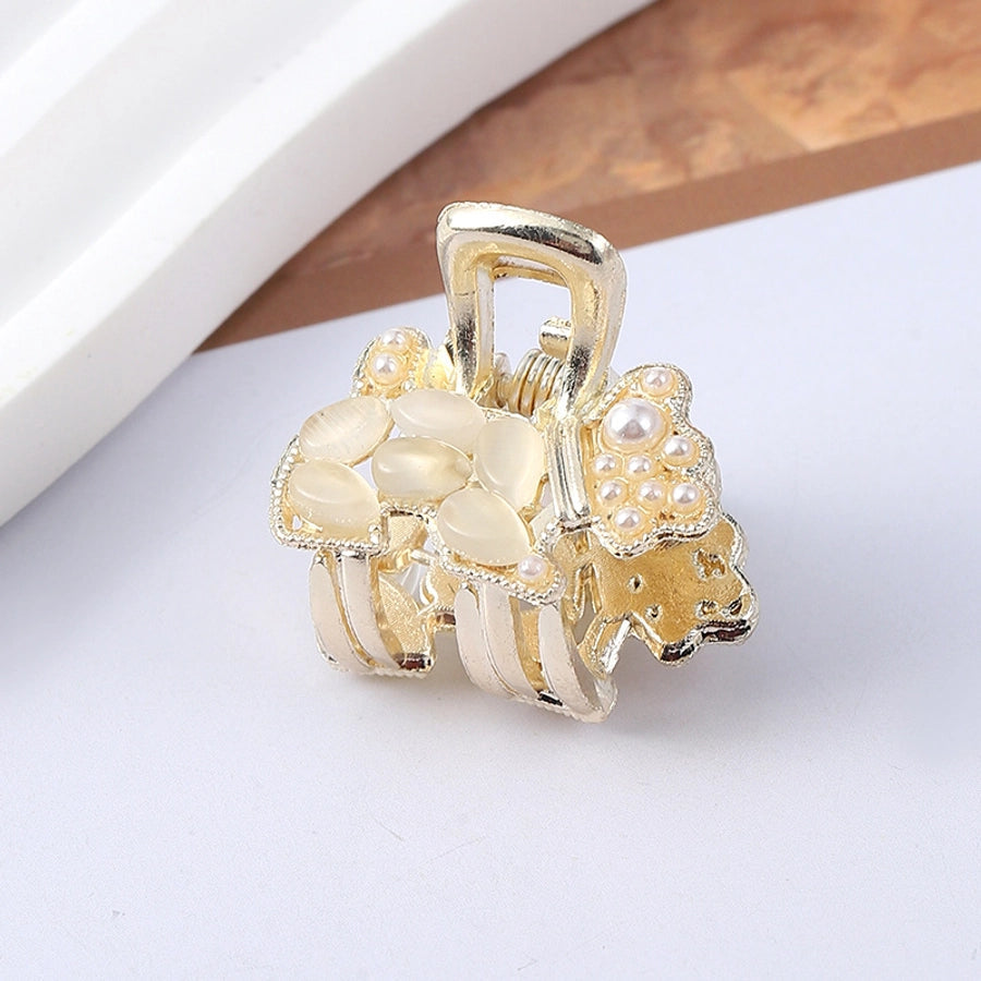 simple style butterfly rhinestone inlay rhinestones hair claws