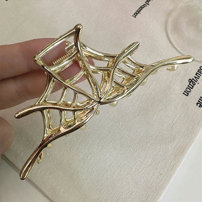 Halloween IG Style Women's Spider Spider Web Skull Claw Alloy Plating Hair Claws