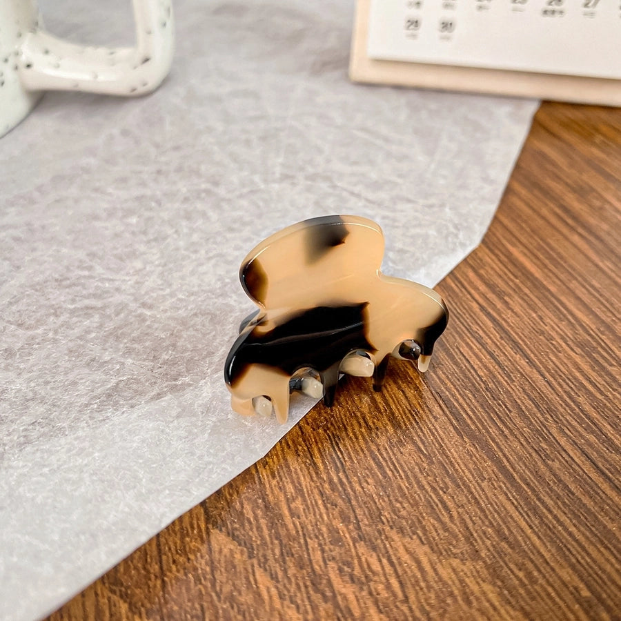 Women's IG Style Marble Acetic acid sheets Hair Claws