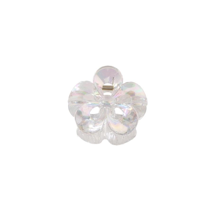 Women's Simple Style Classic Style Flower Plastic Resin Stoving Varnish Hair Claws