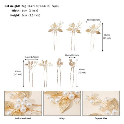 Women's Simple Style Flower Imitation Pearl Alloy Rhinestone Insert comb