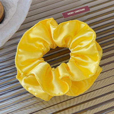 Women's Casual Simple Style Solid Color satin Hair Tie