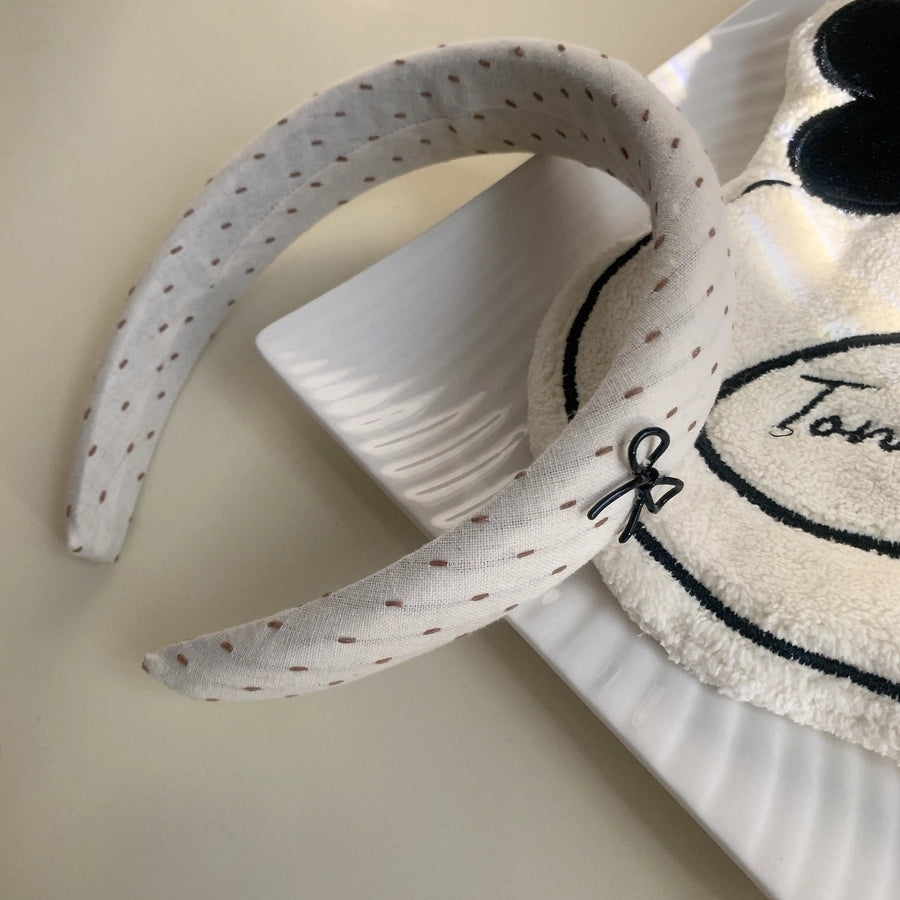 Women's Simple Style Bow Knot Cloth Hair Band