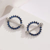 Ear Cartilage Rings & Studs Modern Style Simple Style Round 304 Stainless Steel Inlay Zircon Ear Cartilage Rings & Studs