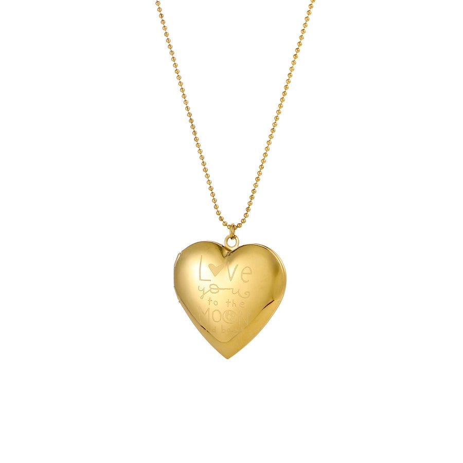 Jewelry Simple Style Geometric 304 Stainless Steel 18K Gold Plated Multi Charms Necklace