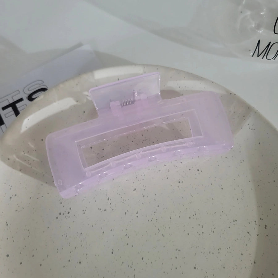 Korean-style Bright Face Non-scratch Disc Hair Clip Women's Large Frosted Elegant Shark Clip Back Head Hairpin Headwear Hair Clip