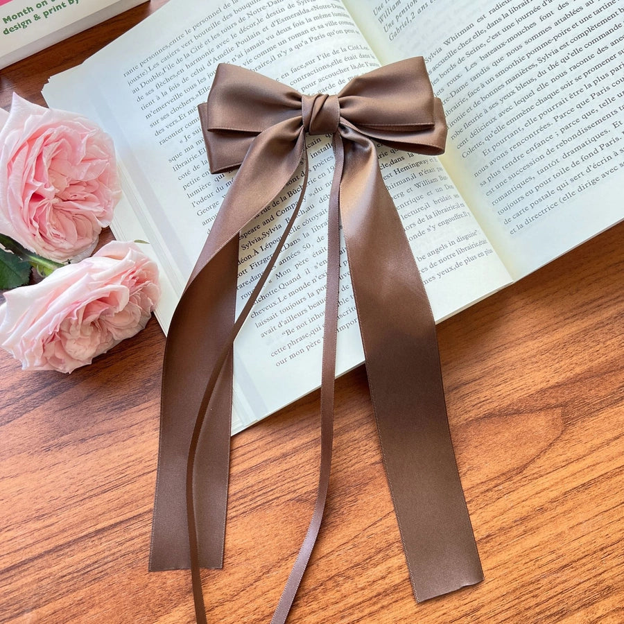 Women's Sweet Bow Knot Cloth Handmade Hair Clip