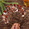 Women's Simple Style Classic Style Color Block Alloy Inlay Crystal Rhinestones Hair Band