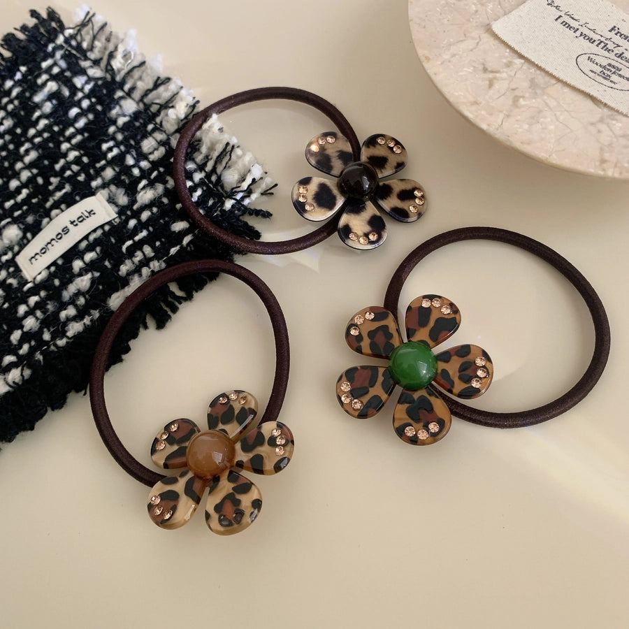 Women's Simple Style Classic Style Flower Acetic acid sheets Hair Tie