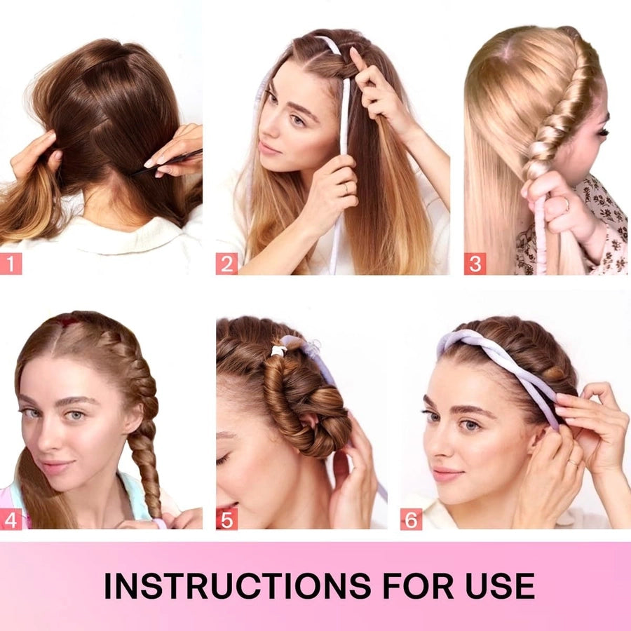 new 1.6 m extended curly hair artifact thin non-hot hair curler sleep thin wave curler