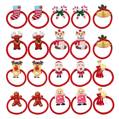 Christmas Cute Kid'S Santa Claus Hair Tie