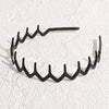 fashion simple wave wide-brimmed geometric shape headband