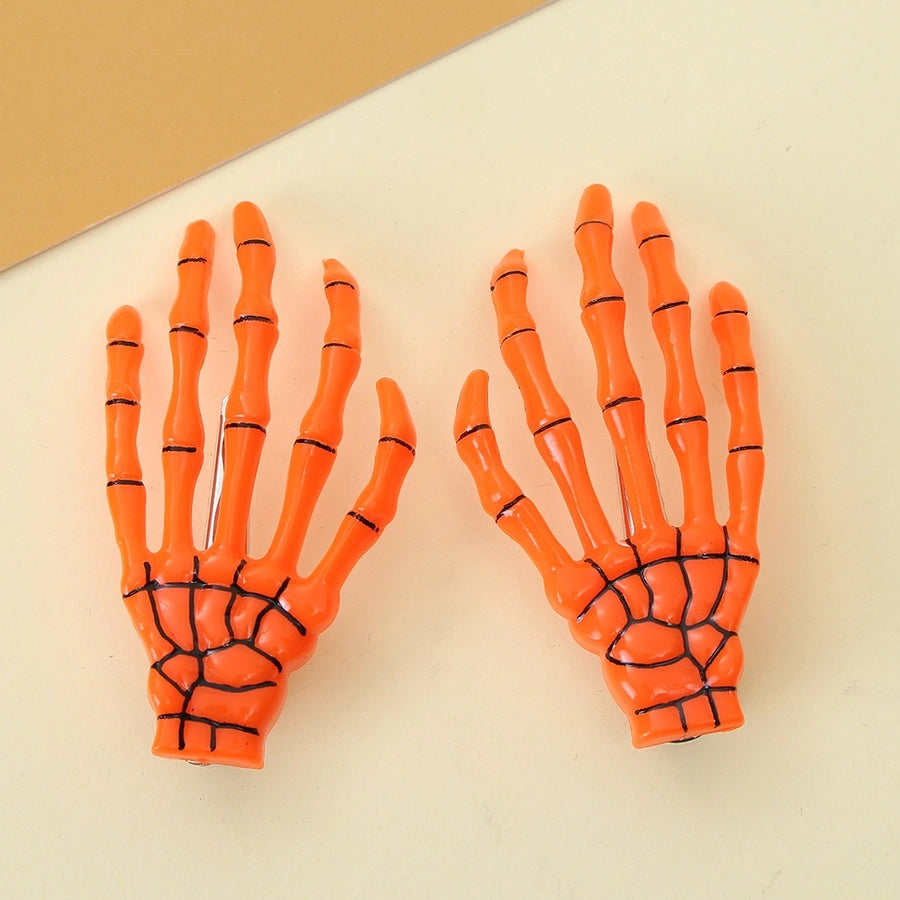 Halloween Funny Cool Style Women's Hand Plastic Hair Clip