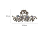 women's simple style irregular alloy hair claws