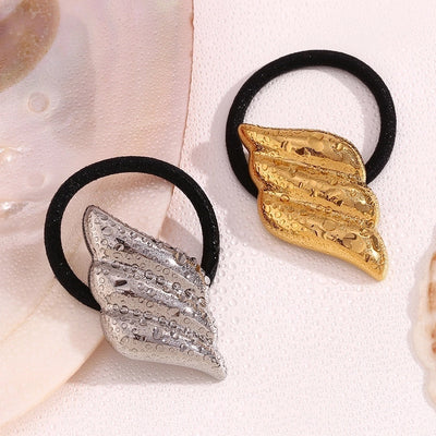 Women's Casual Simple Style Wings 304 Stainless Steel Hair Tie