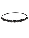 bohemian color block cloth hair band