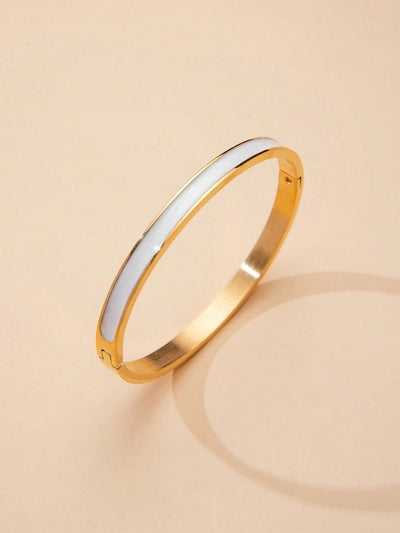 Casual Business Simple Style Geometric 304 Stainless Steel  Bangle