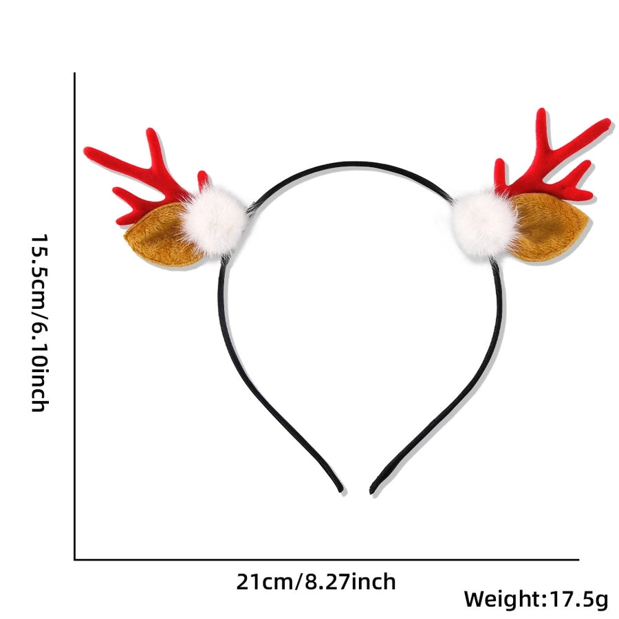 Christmas Cute Antlers Elk PET wool felt Iron