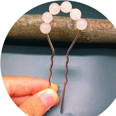 retro u shape alloy handmade hairpin