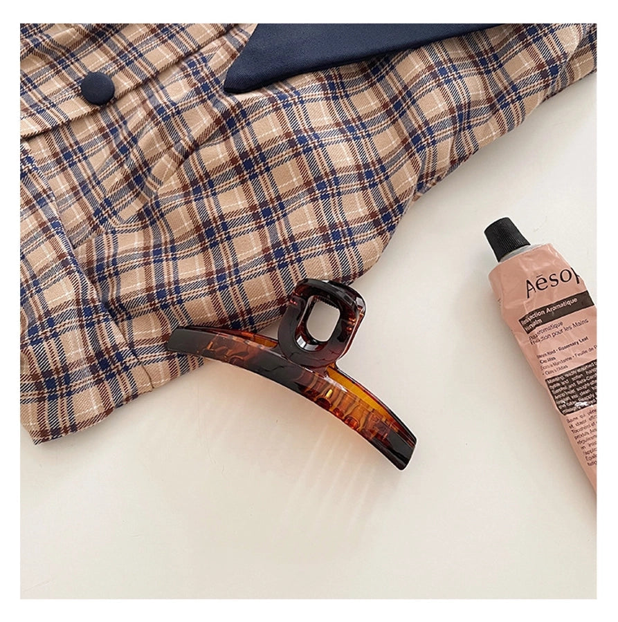 Women's IG Style Korean Style Geometric Plastic Hair Claws