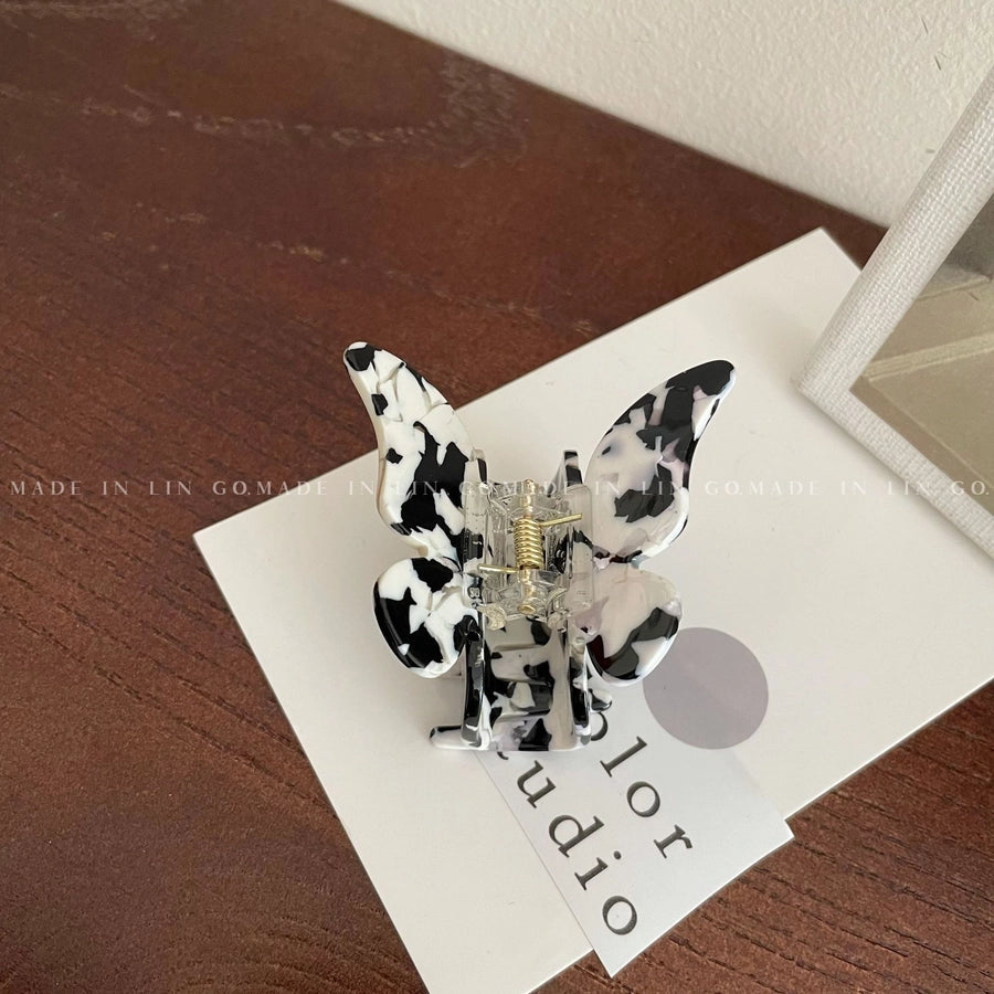 Women's Sweet Cool Style Butterfly Metal Plating Hair Claws