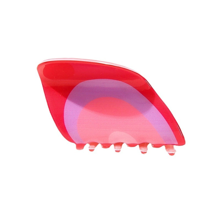 women's elegant multicolor arylic hair claws