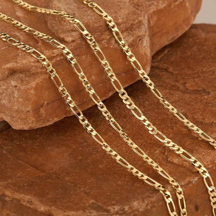 Jewelry French Style Simple Style Cross Copper 14K Gold Plated Pendant Necklace