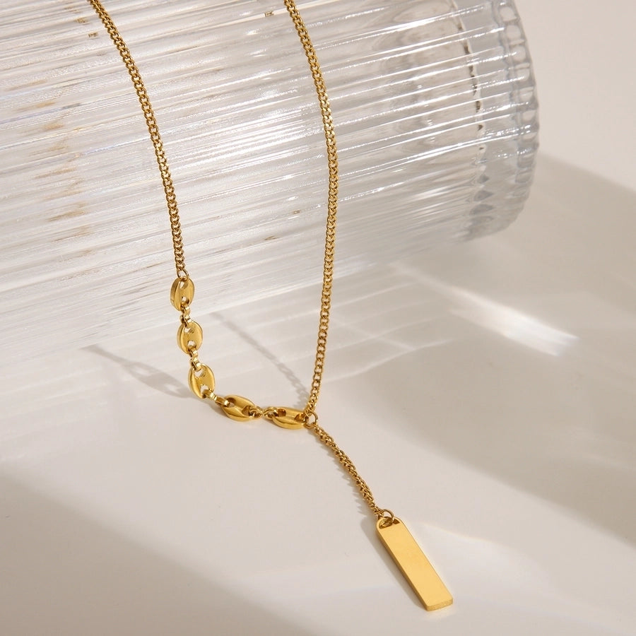 304 Stainless Steel Copper 18K Gold Plated Hollow Out Dreamcatcher Solid Color Pendant Necklace