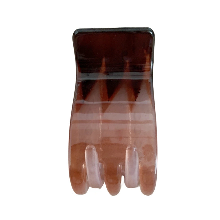 women's simple style color block plastic hair claws