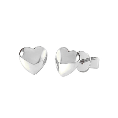 1 Pair Casual Simple Style Heart Shape Enamel Copper Zircon 24K Gold Plated Huggie Earrings Drop Earrings Ear Studs