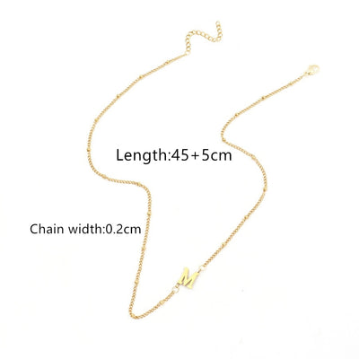Jewelry Simple Style Classic Style Letter 201 Stainless Steel 304 Stainless Steel Pendant Necklace