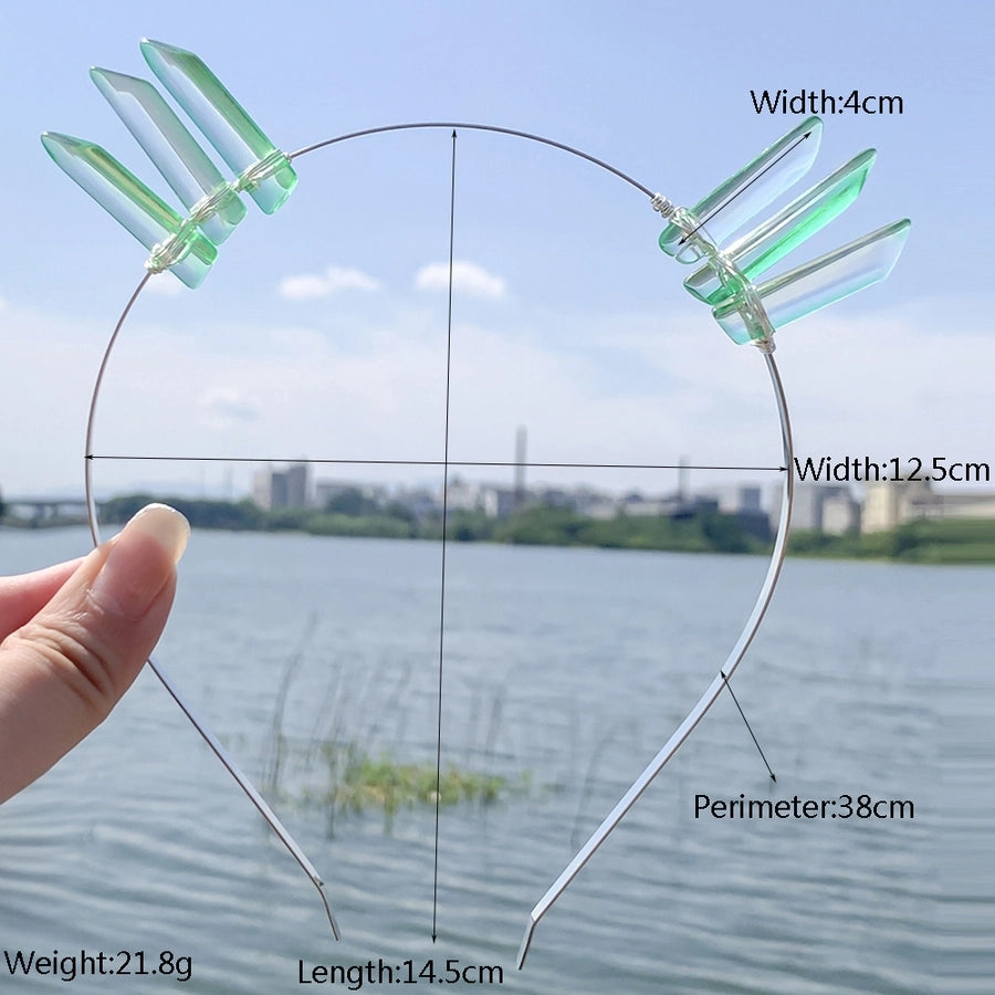 Women's Casual Vacation Classic Style Geometric Alloy Resin Knitting Hair Band