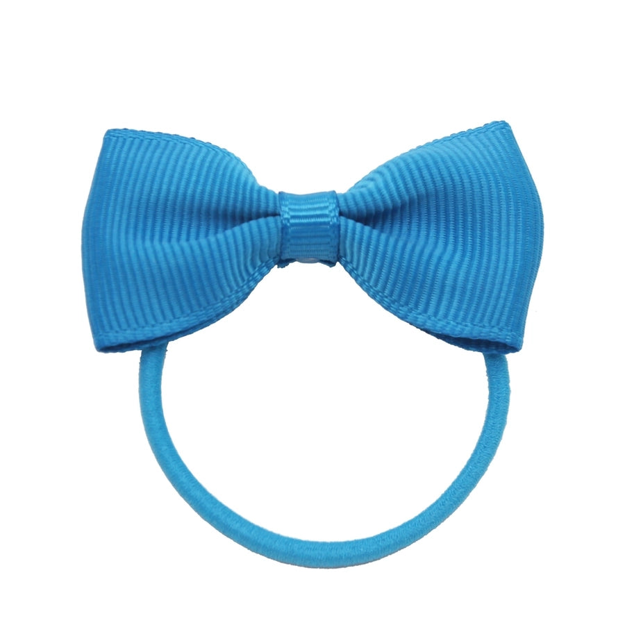 children's jewelry bow hair ring  thread belt hair accessories rubber band solid color girl small rubber band headdress