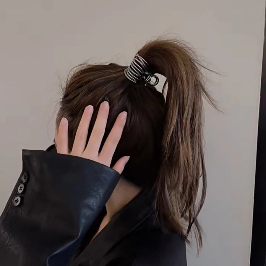 Women's Basic Simple Style Geometric Metal Hair Claws