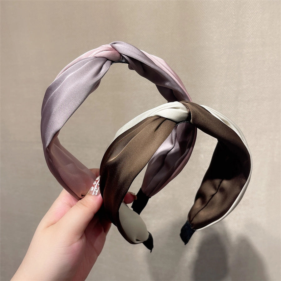 Women's Simple Style Classic Style Color Block Hair Band