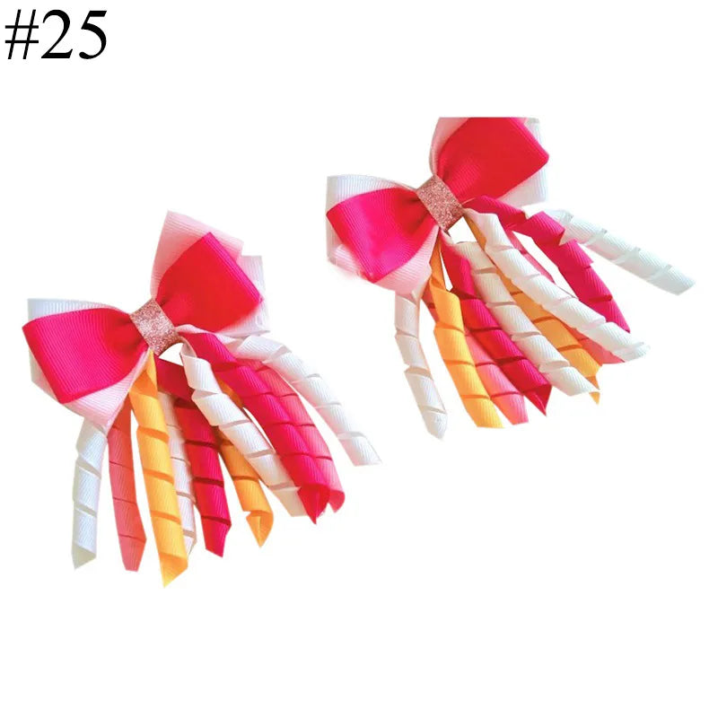 Girl'S IG Style Simple Style Bee Bow Knot Cloth Ribbon Handmade Hair Clip