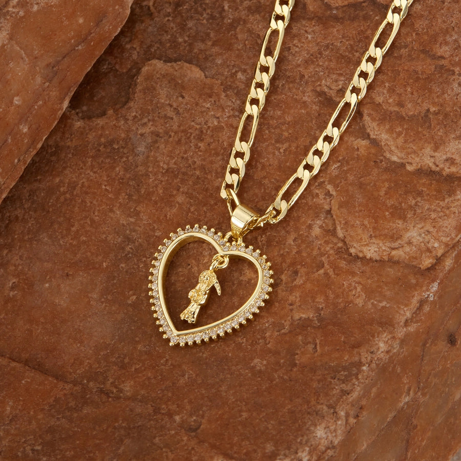 Jewelry French Style Simple Style Geometric Copper 14K Gold Plated Pendant Necklace